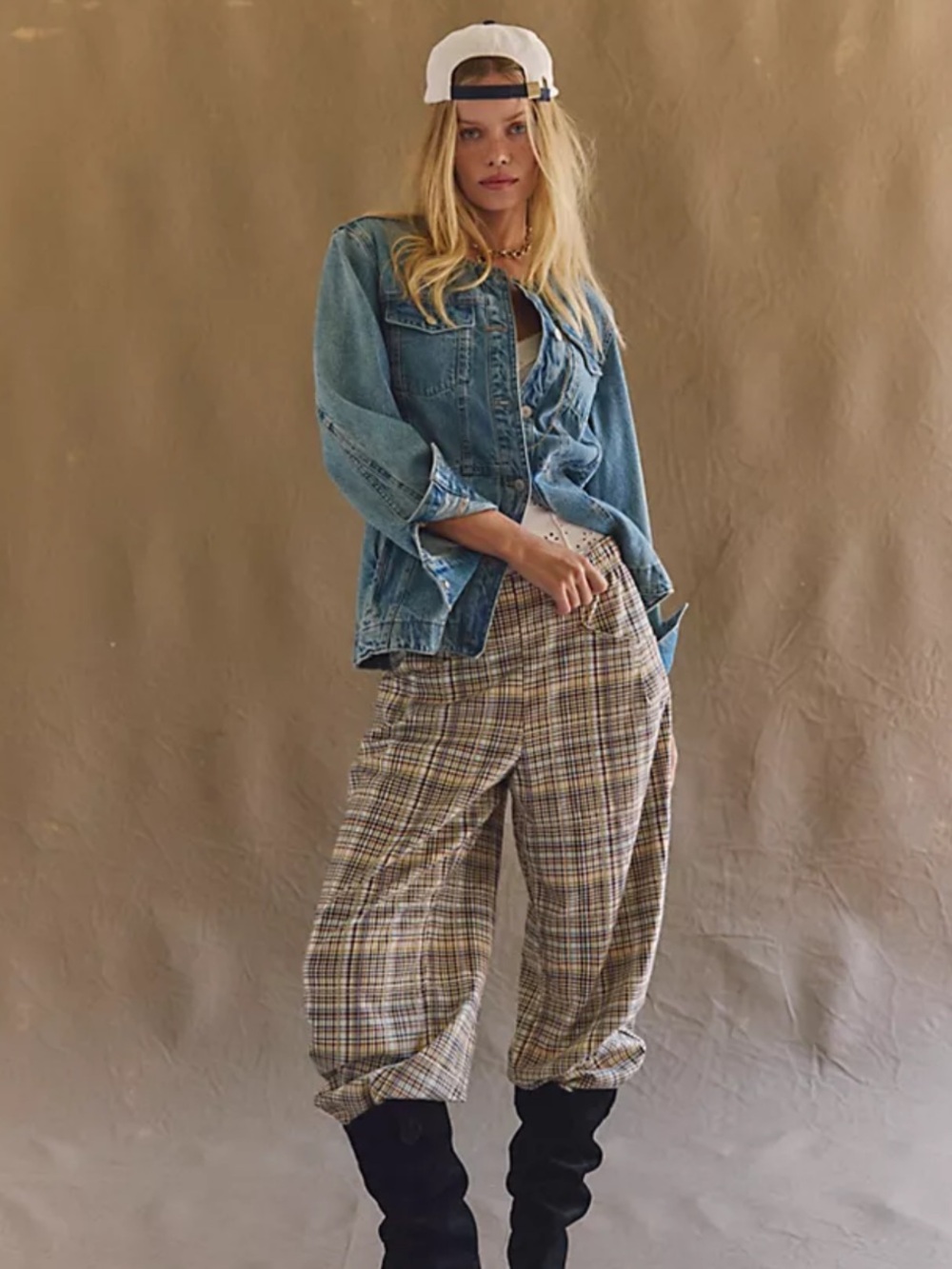 Nice Choice Pull-On Trousers
Free People
NWOT
Color- Milti